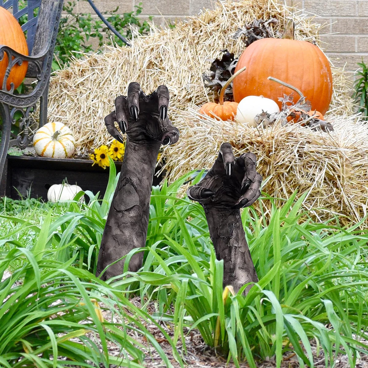scary halloween hand