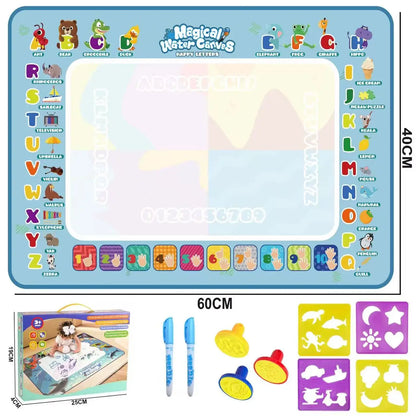 Große, magische Wasserfarbenstifte, Lerndecke für Kinder.