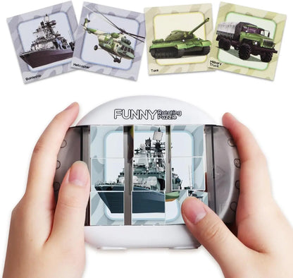 4-in-1-Drehpuzzlespiel für Kinder von 3 bis 8 Jahren