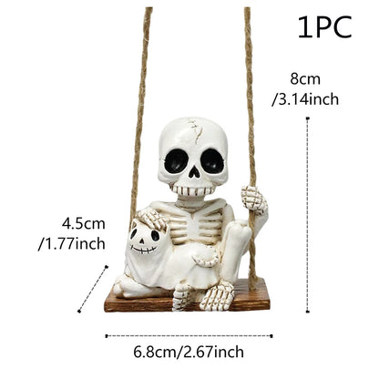 Decorative Hanging Ghost Skull