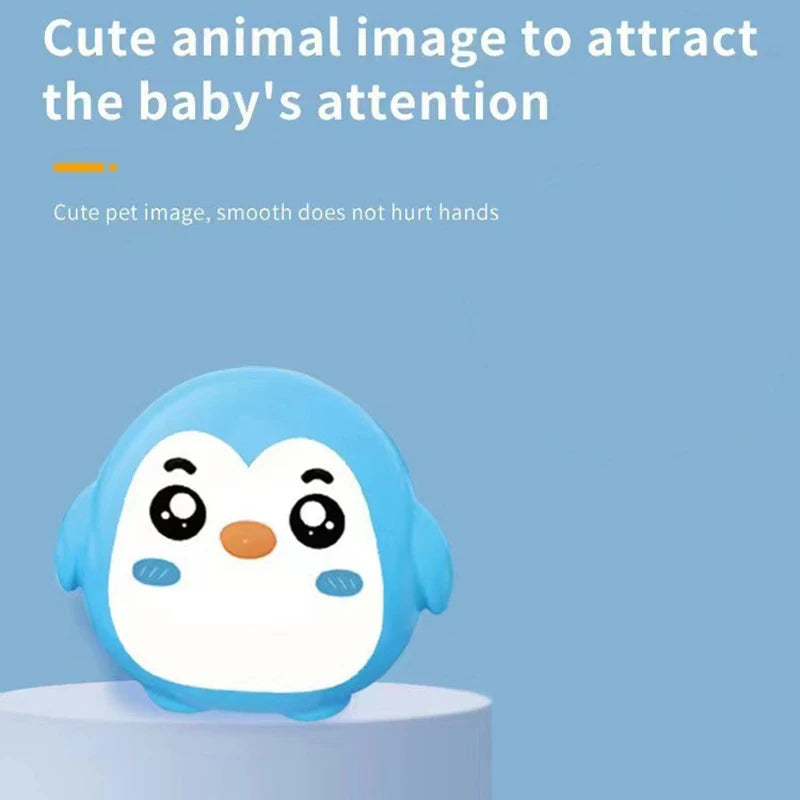 Das Spiel „Der kleine Pinguin“: Das Eis brechen und den kleinen Pinguin retten.