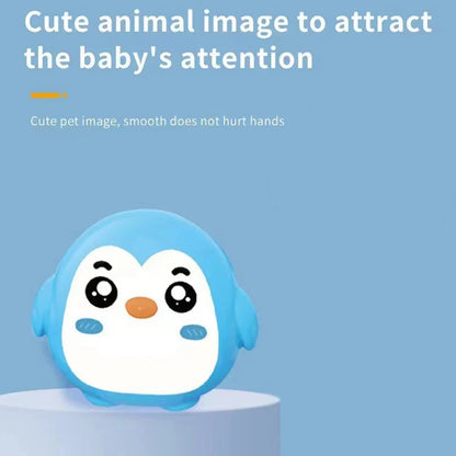 Das Spiel „Der kleine Pinguin“: Das Eis brechen und den kleinen Pinguin retten.