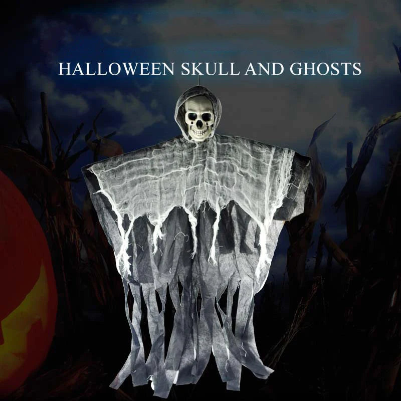 Decorative Hanging Ghost Skull